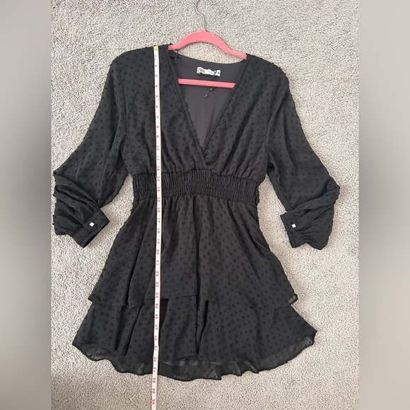 Zara Short Little Black Dress - Picture 8 of 9